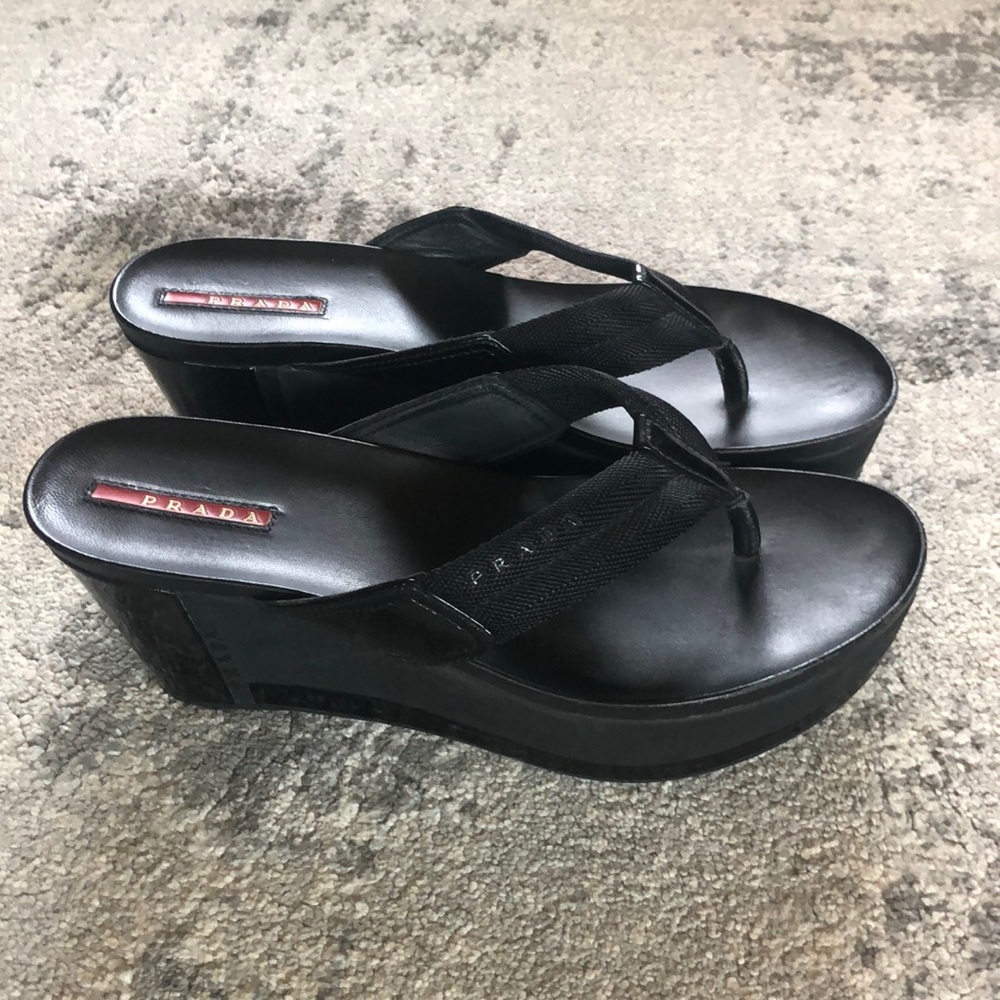 Prada wedge